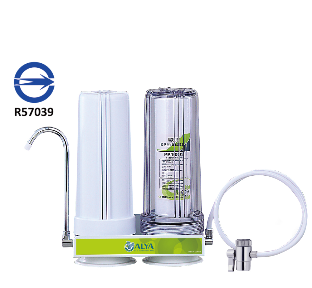 桌上型雙道淨水器 CWF-A201CW